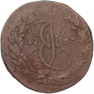 2 копейки 1763 года ММ