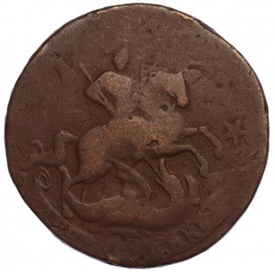 2 копейки 1766 года СПМ