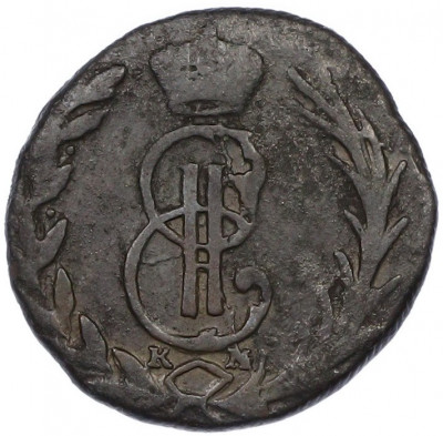 Денга 1768 года КМ «Сибирская монета»