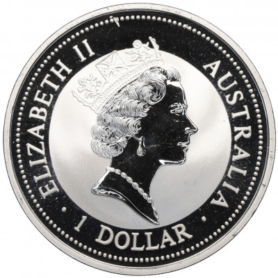 1 доллар 1997 года Австралия «Австралийская кукабара» (Sweden Privy Mark)