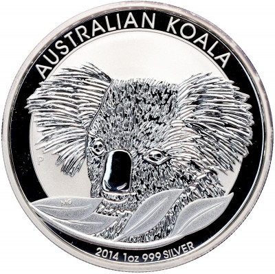 1 доллар 2014 года Австралия «Австралийская коала»