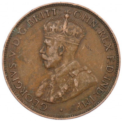 1/2 пенни 1936 года Австралия