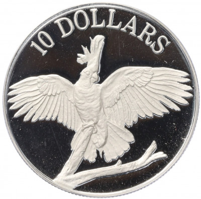 10 долларов 1990 года Австралия «Какаду»
