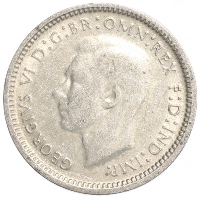 3 пенса 1949 года Австралия