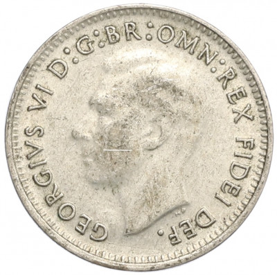 3 пенса 1950 года Австралия