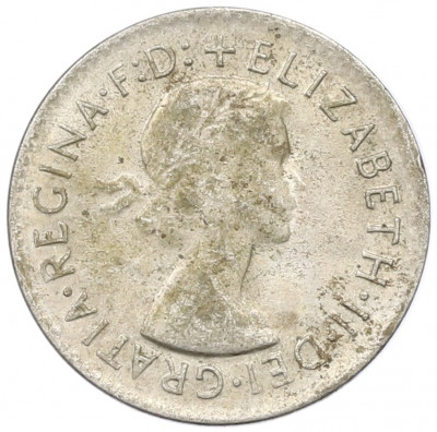 3 пенса 1963 года Австралия