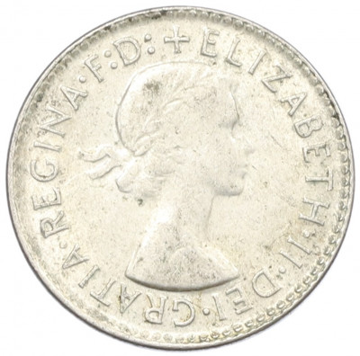 6 пенсов 1946 года Австралия