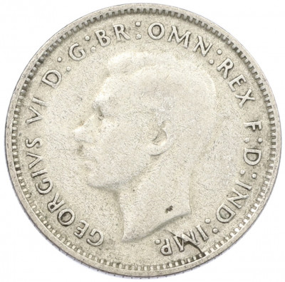 6 пенсов 1950 года Австралия