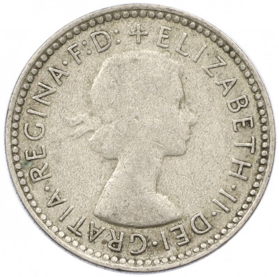 6 пенсов 1960 года Австралия