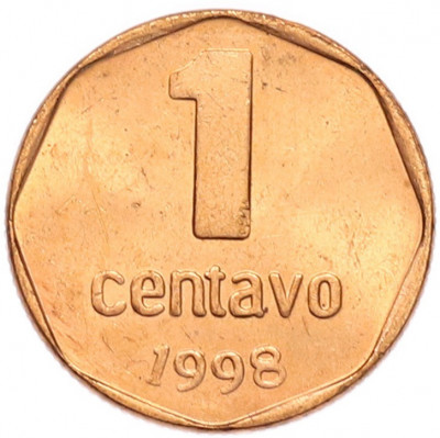1 сентаво 1998 года Аргентина