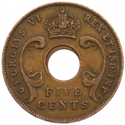 1 шиллинг 1938 года Британская Западная Африка