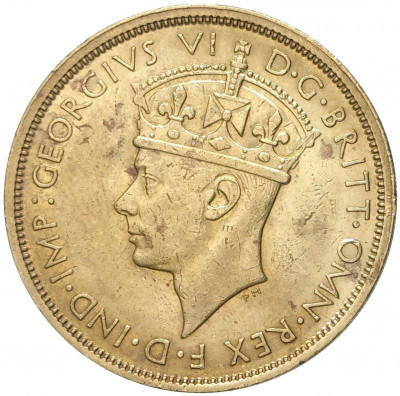 2 шиллинга 1938 года KN Британская Западная Африка