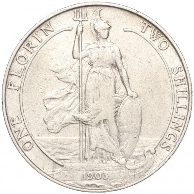 1 флорин (2 шиллинга) 1903 года Великобритания