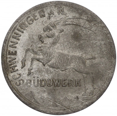 1 пфенниг 1917 года Германия — город Швеннинген (Нотгельд)