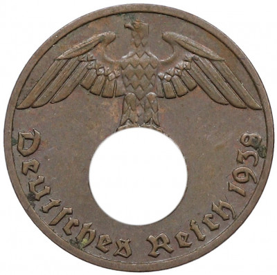 1 рейхспфенниг 1938 года E Германия