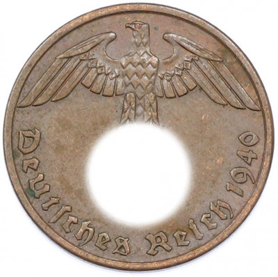 1 рейхспфенниг 1940 года A Германия