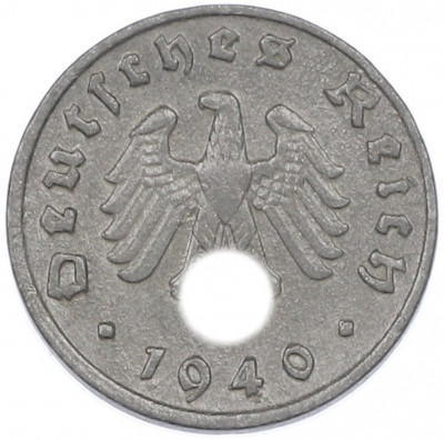 1 рейхспфенниг 1940 года A Германия