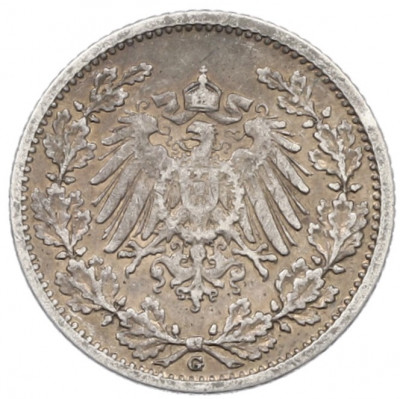 1/2 марки 1916 года A Германия
