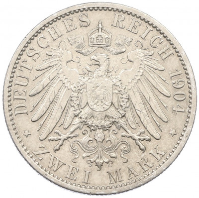 2 марки 1906 года Германия (Вюртемберг)