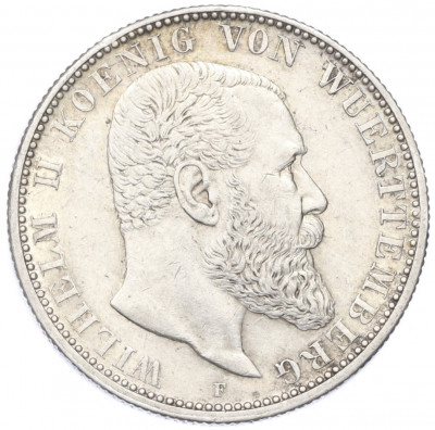 2 марки 1906 года Германия (Вюртемберг)