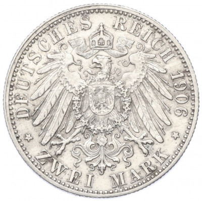 2 марки 1909 года Германия (Саксония) «500 лет Лейпцигскому университету»