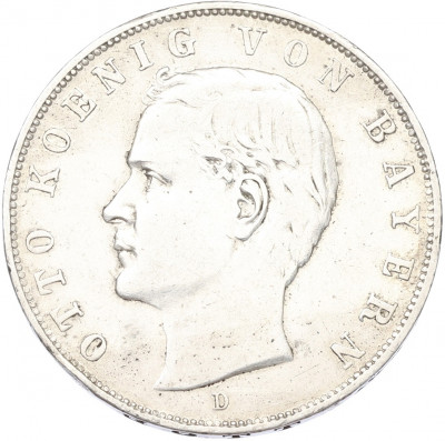 3 марки 1913 года D Германия (Бавария)