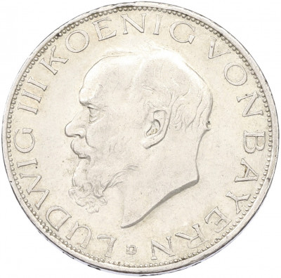 3 марки 1914 года D Германия (Бавария)