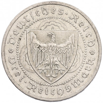 3 рейхсмарки 1930 года А Германия «700 лет со дня смерти Вальтера фон дер Фогельвейде»