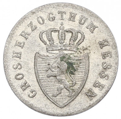 1 крейцер 1837 года Гессен-Дармштадт