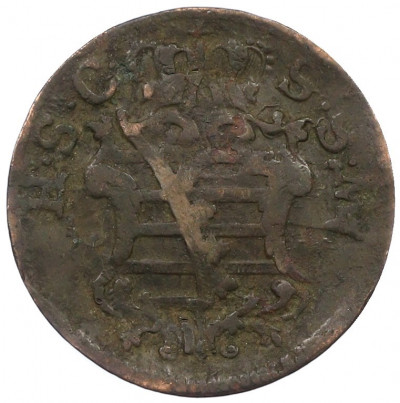 1 пфенниг 1772 года Саксен-Кобург-Заальфельд