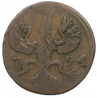 12 геллер 1794 года Ахен