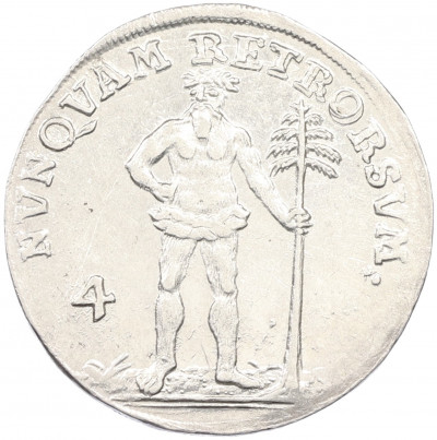 4 гроша 1762 года Брауншвейг-Вольфенбюттель