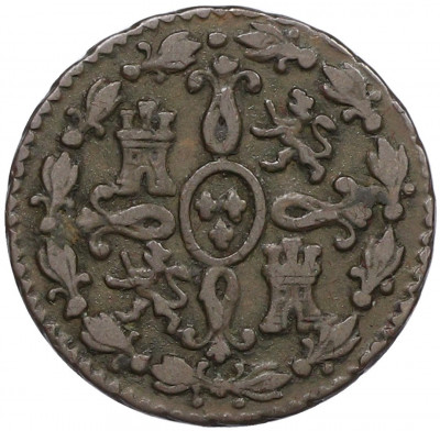 2 мараведи 1833 года Испания