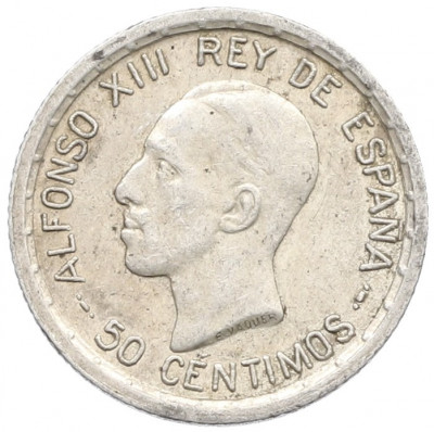 50 сентимо 1926 года Испания