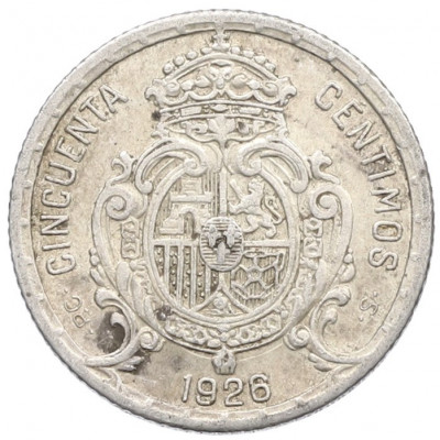 50 сентимо 1926 года Испания