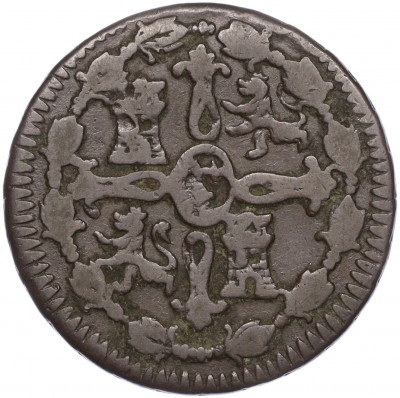 8 мараведи 1817 года Испания