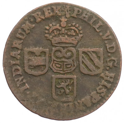 1 лиард 1710 года Испанские Нидерланды — Намюр