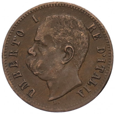 2 чентезимо 1900 года Италия