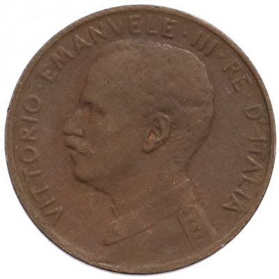 1 чентезимо 1917 года Италия