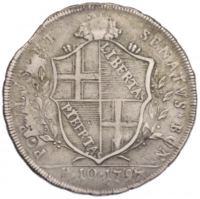 1 скудо (10 паоли) 1797 года Болонья