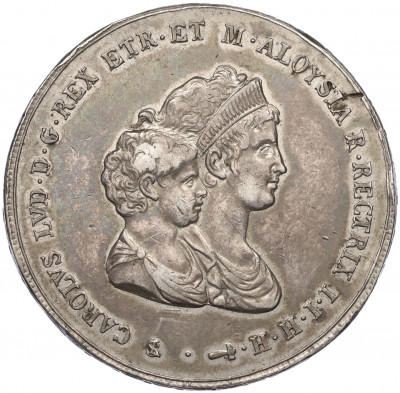 10 лир 1807 года Королевство Этрурия (Тоскана)