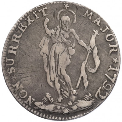 2 лиры 1792 года Генуя