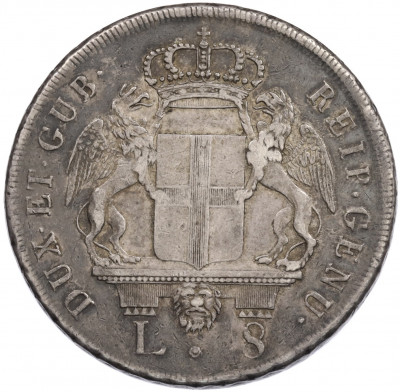 8 лир 1794 года Генуя