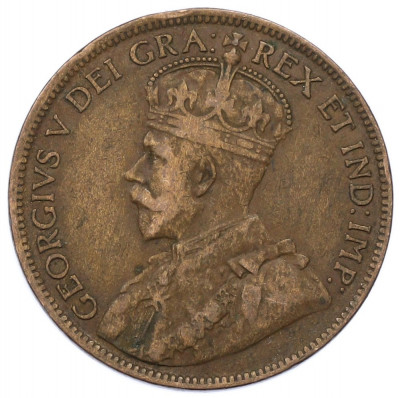 1 цент 1917 года Канада