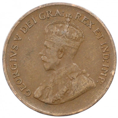 1 цент 1933 года Канада