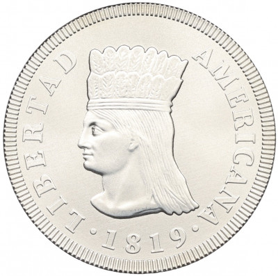 10000 песо 2019 года Колумбия «200 лет независимости»