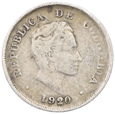 20 сентаво 1920 года Колумбия