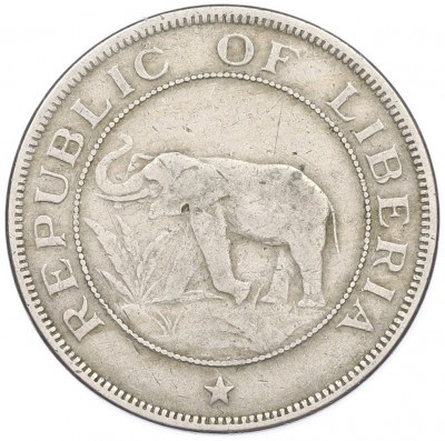 2 цента 1941 года Либерия