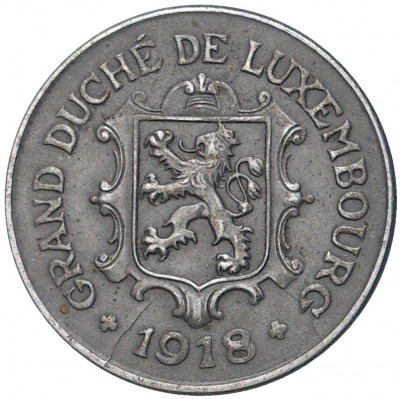 10 сантимов 1918 года Люксембург