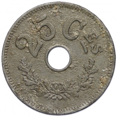 25 сантимов 1916 года Люксембург